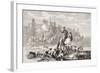 Alexander II Hunting Wolves Near St. Petersburg, from 'L'Univers Illustré', 1866-null-Framed Giclee Print