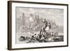 Alexander II Hunting Wolves Near St. Petersburg, from 'L'Univers Illustré', 1866-null-Framed Giclee Print