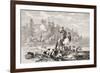 Alexander II Hunting Wolves Near St. Petersburg, from 'L'Univers Illustré', 1866-null-Framed Giclee Print