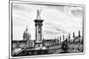 Alexander III Bridge and The Invalides - Paris - France-Philippe Hugonnard-Mounted Photographic Print