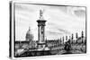 Alexander III Bridge and The Invalides - Paris - France-Philippe Hugonnard-Stretched Canvas