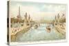 Alexander III Bridge, Exposition Universelle 1900, Paris-null-Stretched Canvas