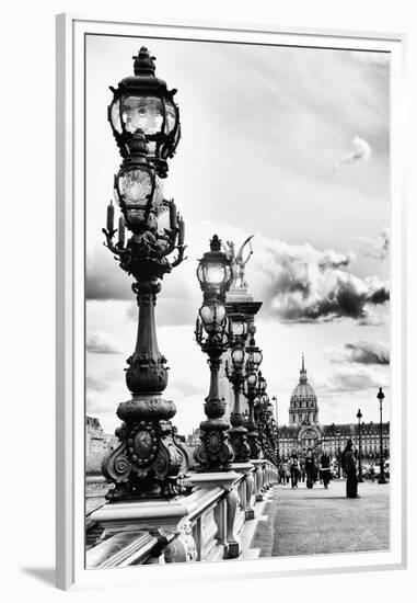 Alexander III Bridge - Invalides - Paris - France-Philippe Hugonnard-Framed Premium Photographic Print