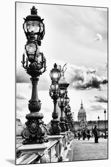 Alexander III Bridge - Invalides - Paris - France-Philippe Hugonnard-Mounted Photographic Print