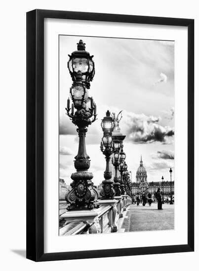 Alexander III Bridge - Invalides - Paris - France-Philippe Hugonnard-Framed Photographic Print