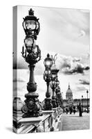 Alexander III Bridge - Invalides - Paris - France-Philippe Hugonnard-Stretched Canvas