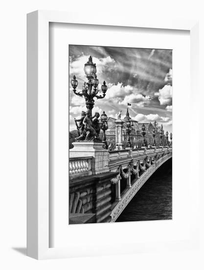 Alexander III Bridge - Paris - France-Philippe Hugonnard-Framed Photographic Print