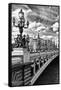 Alexander III Bridge - Paris - France-Philippe Hugonnard-Framed Stretched Canvas