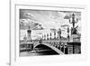 Alexander III Bridge view - Paris - France-Philippe Hugonnard-Framed Photographic Print