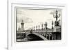 Alexander III Bridge view - Paris - France-Philippe Hugonnard-Framed Photographic Print