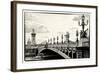 Alexander III Bridge view - Paris - France-Philippe Hugonnard-Framed Photographic Print