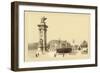 Alexander III Bridge-null-Framed Art Print