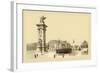 Alexander III Bridge-null-Framed Art Print