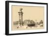 Alexander III Bridge-null-Framed Art Print