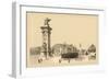 Alexander III Bridge-null-Framed Art Print