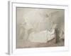 Alexander III on His Deathbed Surrounded by Angels, 1895-Mihaly Zichy-Framed Giclee Print