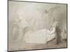 Alexander III on His Deathbed Surrounded by Angels, 1895-Mihaly Zichy-Mounted Giclee Print