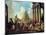 Alexander III the Great Before the Tomb of Achilles-Giovanni Paolo Pannini-Mounted Giclee Print