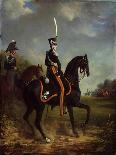 Tsar Nicholas I of Russia, When Grand Duke, Riding in Hyde Park-Alexander Ivanovich Sauerweid-Giclee Print