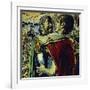 Alexander Joined His Father in Battle Against the Greeks-Jesus Blasco-Framed Giclee Print
