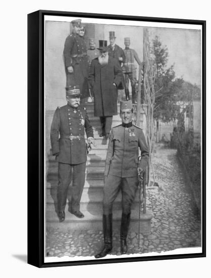 Alexander Karadordevic, Regent of Serbia, World War I, 1915-null-Framed Stretched Canvas