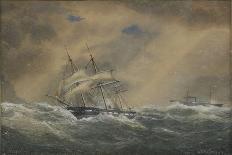 The Steam Frigate Svetlana, 1878-Alexander Karlovich Beggrov-Giclee Print