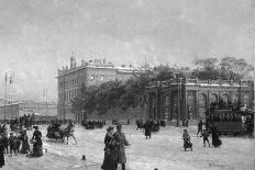 View of the Anichkov Palace, St Petersburg, 1907-Alexander Karlovich Beggrov-Framed Giclee Print