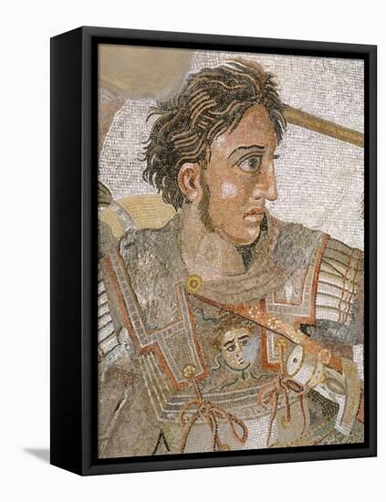 Alexander, King of Macedon, from Battle of Issus between Alexander the Great and Darius III-null-Framed Stretched Canvas