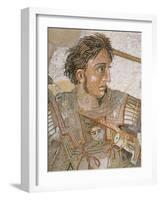 Alexander, King of Macedon, from Battle of Issus between Alexander the Great and Darius III-null-Framed Giclee Print