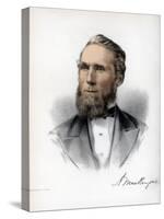 Alexander Mackenzie, Second Prime Minister of Canada, C1890-Petter & Galpin Cassell-Stretched Canvas