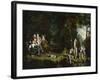 Alexander Masterton and His Wife and Children, 1834-William Hamilton-Framed Giclee Print