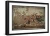 Alexander Mosaic Or the Battle of Issus-Alexandrian workers-Framed Giclee Print