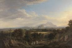 A Woody Landscape, with Figures and Sheep, c1805-Alexander Nasmyth-Giclee Print