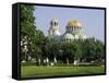 Alexander Nevski Cathedral, Sofia, Bulgaria-G Richardson-Framed Stretched Canvas