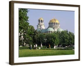 Alexander Nevski Cathedral, Sofia, Bulgaria-G Richardson-Framed Photographic Print