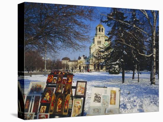 Alexander Nevski Cathedral, Sophia, Bulgaria-Tom Teegan-Stretched Canvas