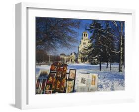 Alexander Nevski Cathedral, Sophia, Bulgaria-Tom Teegan-Framed Photographic Print