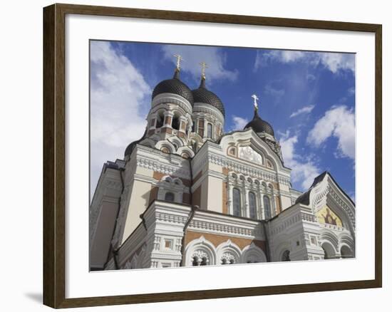 Alexander Nevsky Cathedral, Russian Orthodox Church, Toompea Hill, Tallinn, Estonia-Neale Clarke-Framed Photographic Print