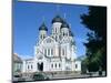 Alexander Nevsky Cathedral, Tallinn, Estonia-Peter Thompson-Mounted Photographic Print