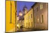 Alexander Nevsky Church in the Old Town at Dusk, Tallinn, Estonia-Peter Adams-Mounted Premium Photographic Print