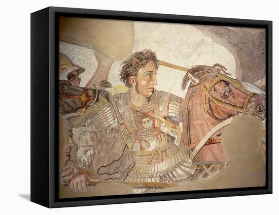 Alexander on his Horse, Detail from the Battle of Issus-null-Framed Stretched Canvas