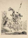 Persian on Horseback, 1820-Alexander Orlowski-Giclee Print