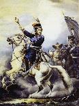 Battle Between the Georgians and Mountain Tribes-Alexander Osipovich Orlowski-Framed Giclee Print