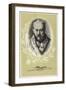 Alexander Ostrovsky, Russian Playwright-Vasili Grigorevich Perov-Framed Giclee Print