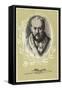 Alexander Ostrovsky, Russian Playwright-Vasili Grigorevich Perov-Framed Stretched Canvas