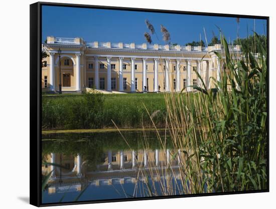 Alexander Palace, Pushkin-Tsarskoye Selo, Saint Petersburg, Russia-Walter Bibikow-Framed Stretched Canvas