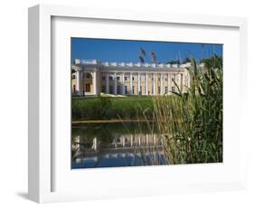 Alexander Palace, Pushkin-Tsarskoye Selo, Saint Petersburg, Russia-Walter Bibikow-Framed Photographic Print