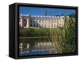 Alexander Palace, Pushkin-Tsarskoye Selo, Saint Petersburg, Russia-Walter Bibikow-Framed Stretched Canvas