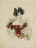 Portrait of Princess Natalia Viktorovna Kochubey, Née Kochubey (1800-185), 1830s-Alexander Pavlovich Briullov-Giclee Print