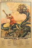 Poster to the Fight Against Illiteracy, 1918-Alexander Petrovich Apsit-Framed Giclee Print